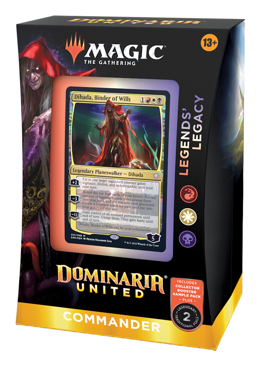 MTG Dominaria United Commander Deck Legends Legacy