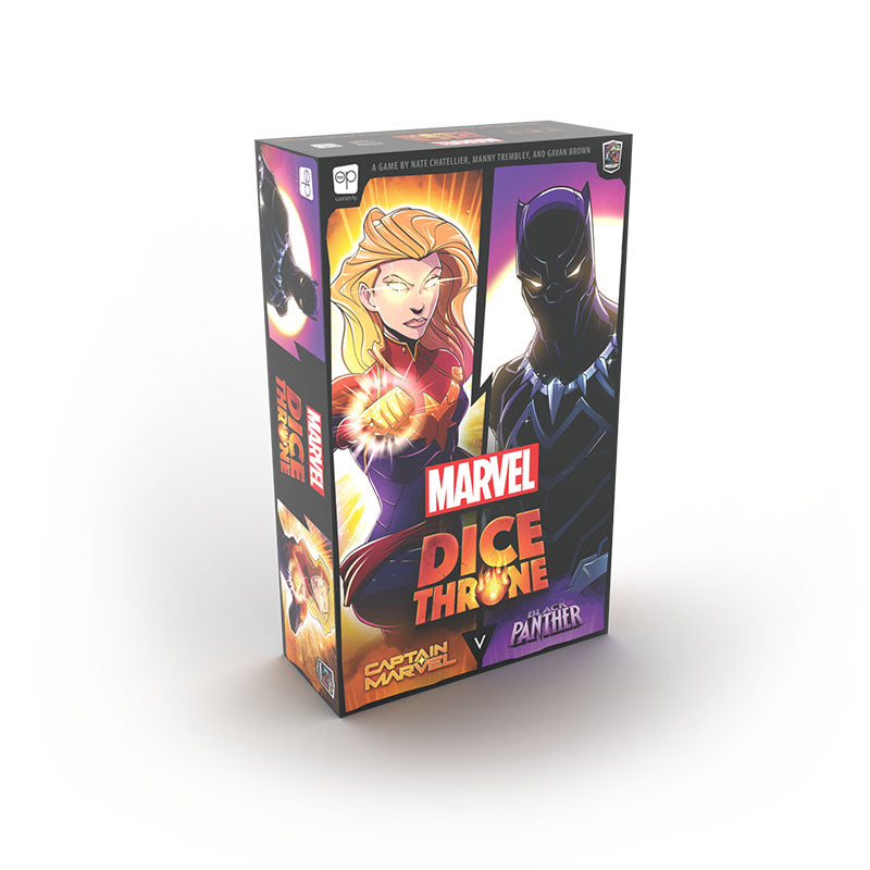 Dice Throne- Marvel 2-Hero Box- Captain Marvel/Black Panther