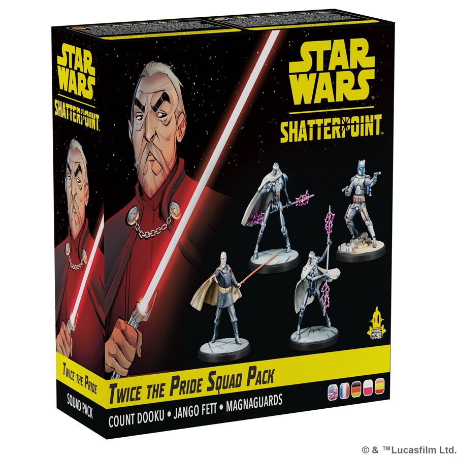 Star Wars Shatterpoint: Twice The Pride: Count Dooku Squad Pack