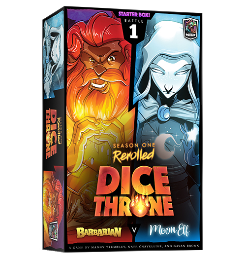 Dice Throne: Season 1 Rerolled- Barbarian vs Moon Elf