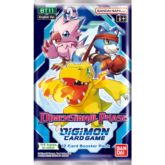 Digimon Dimensional Phase Booster Pack