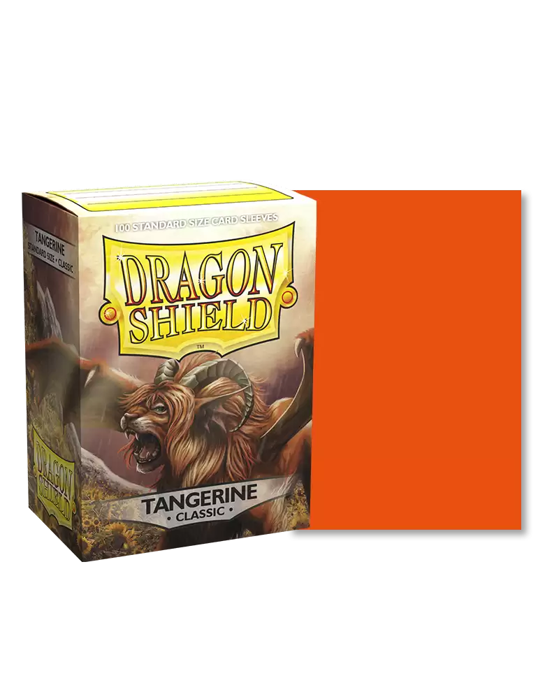 Dragon Shield- Matte Tangerine(100CT)