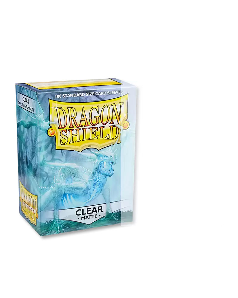 Dragon shield- Matte Clear (100 CT)
