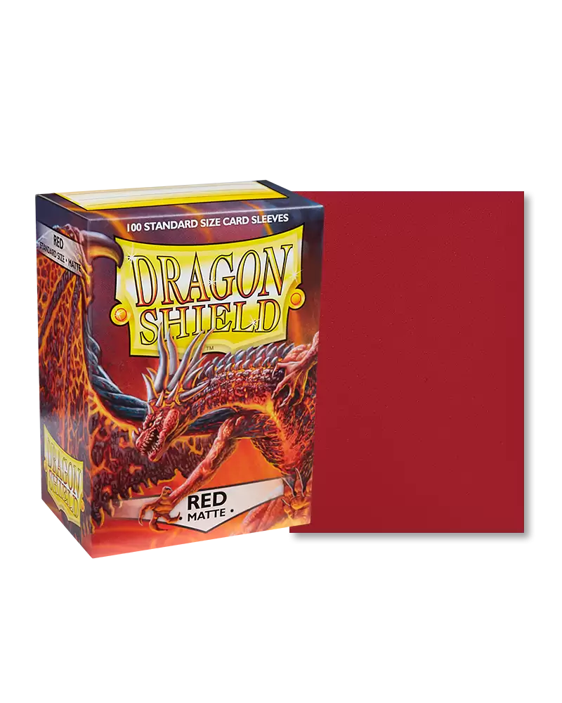 Dragon Shield- Matte Red(100CT)
