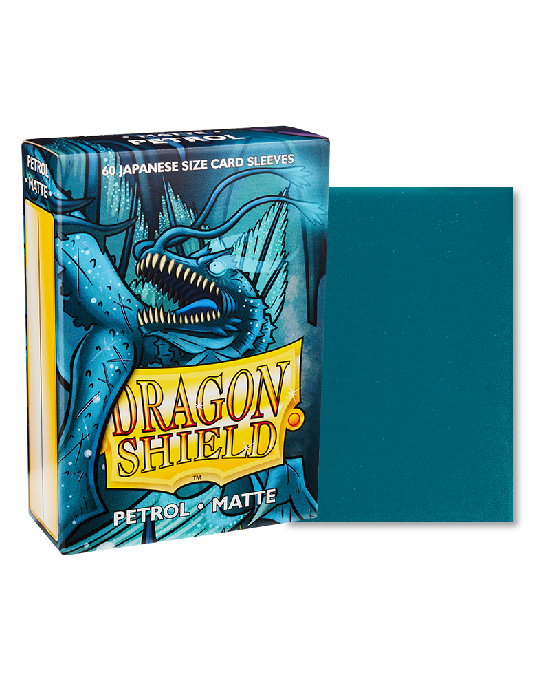 Dragon shield- Matte Petrol- Japanese size