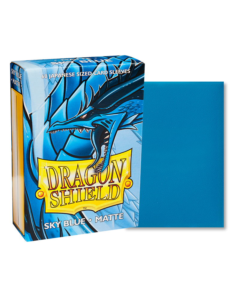 Dragon shield- Matte Sky Blue- Japanese size