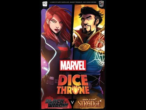 Dice Throne- Marvel 2-Hero Box- Black Widow/Doctor Strange