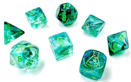 Lab Dice- Borealis- Kelp/Light Green