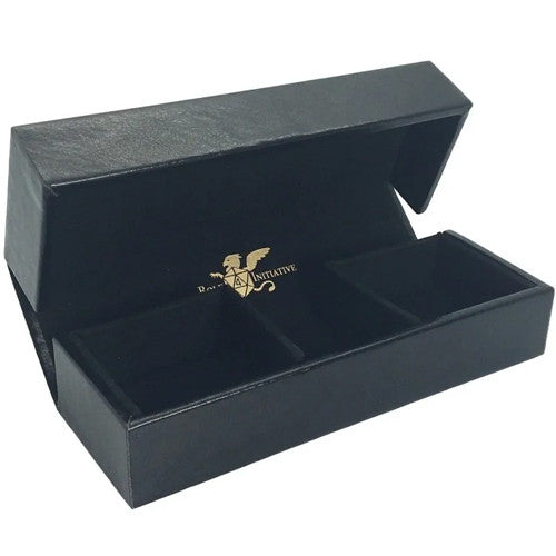 Faux Leather Dice box/Rolling Tray- Wizard