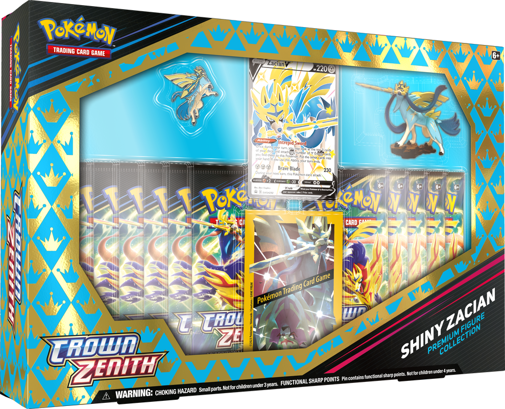 Products Pokémon- Crown Zenith Premium Figure Collection- Shiny Zacian