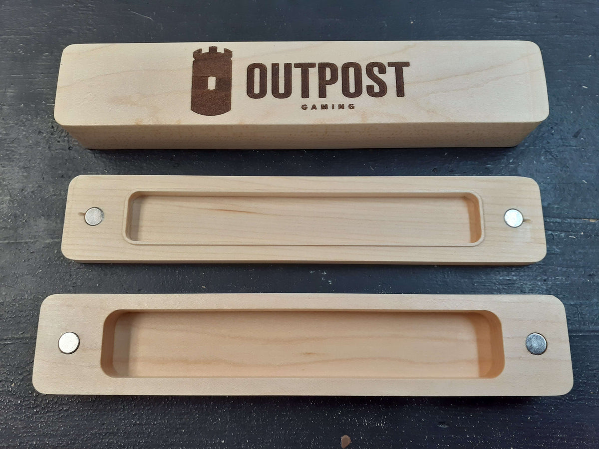 Outpost Wooden Dice Box