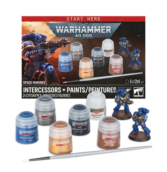 Warhammer 40k- Intercessors + Paint