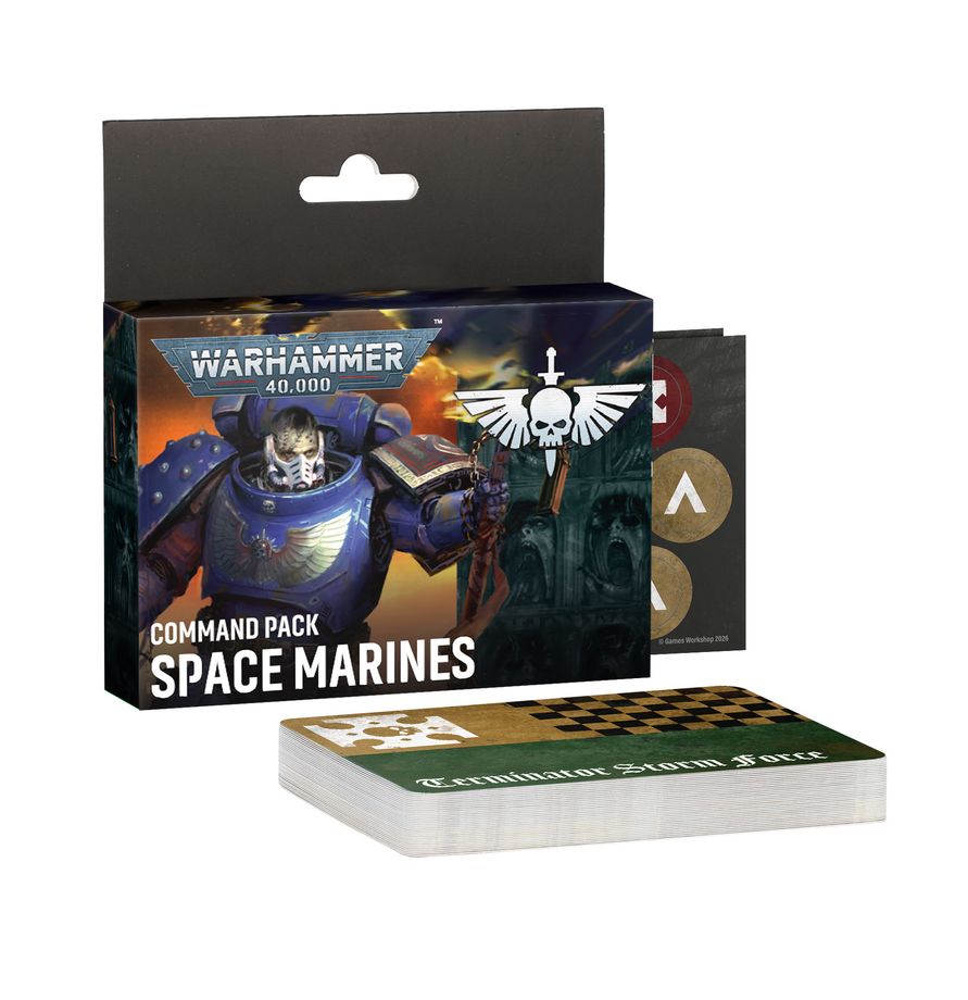 Warhammer 40k- Space Marines Command Pack