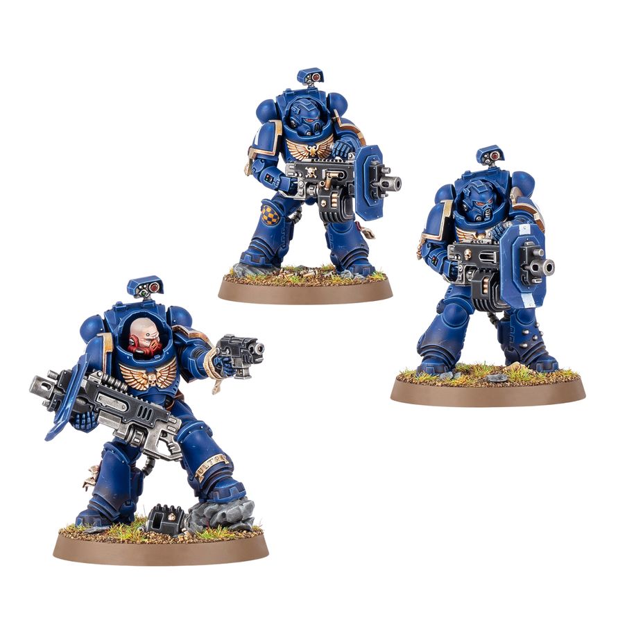 Warhammer 40k- Space Marines Eradicator Squad w/ Heavy Bolters