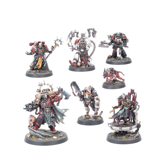 Chaos Space Marines- Huron Blackheart and the Masters of the Maelstrom