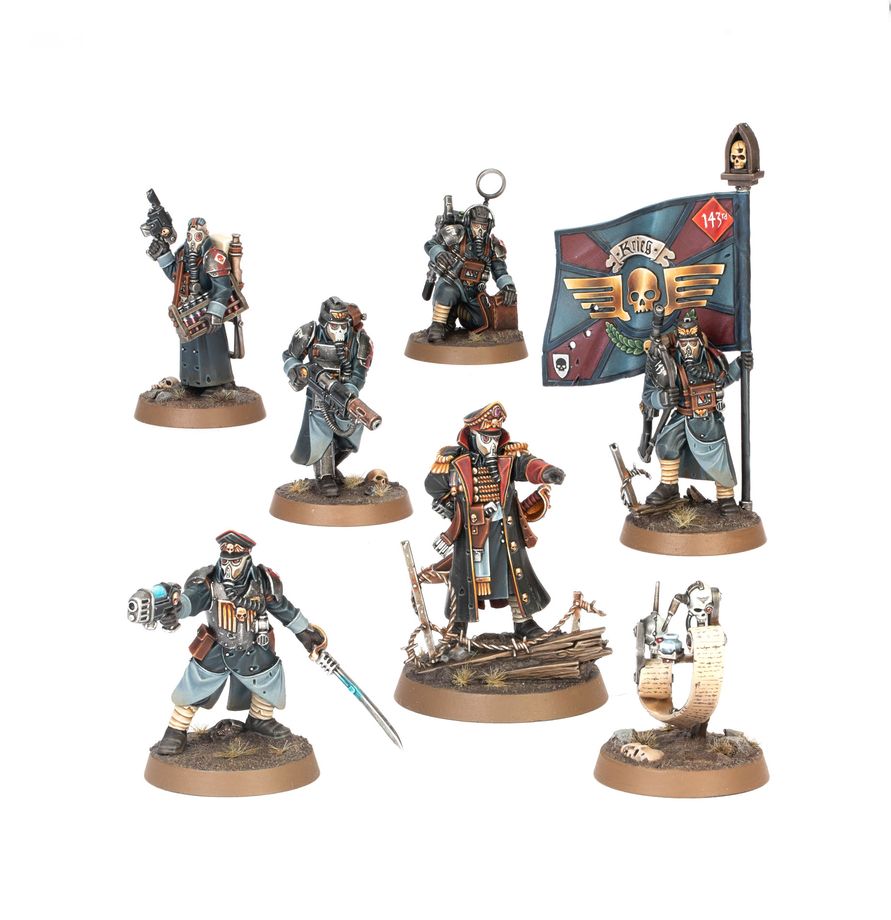 Astra Militarum- Krieg Command Squad