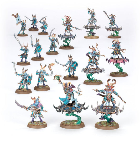 Spearhead- Disciples of Tzeentch: Tzaangor  Warflock