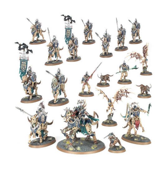 Warhammer Age of Sigmar: Spearhead- Ossiarch Bonereapers- Kavalos Vanguard