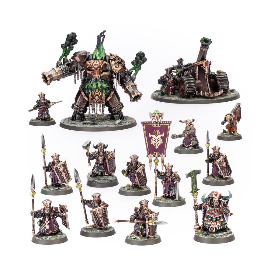 Warhammer Age of Sigmar: Spearhead- Helsmiths of Hashut- Helforge Host