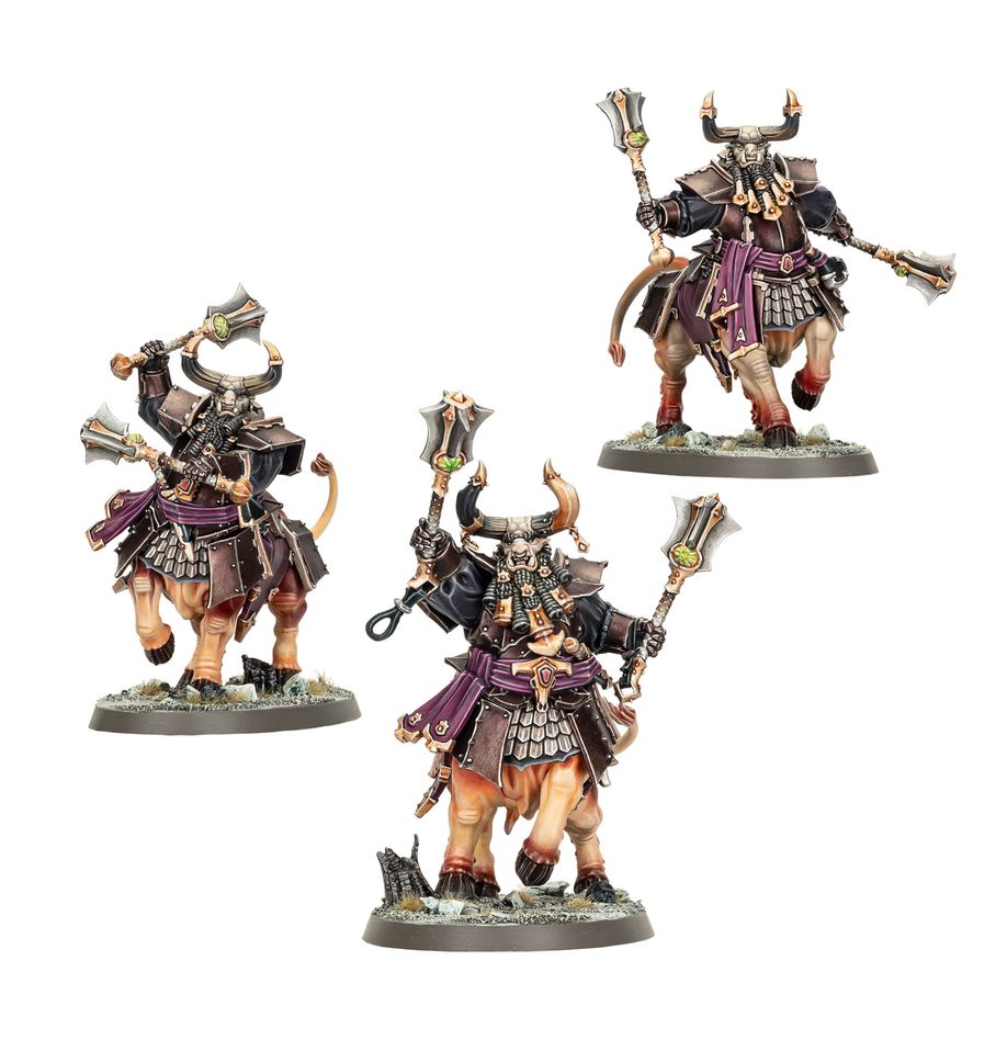 Warhammer Age of Sigmar: Helsmiths of Hashut- Bull Centaurs/Annointed Sentinels