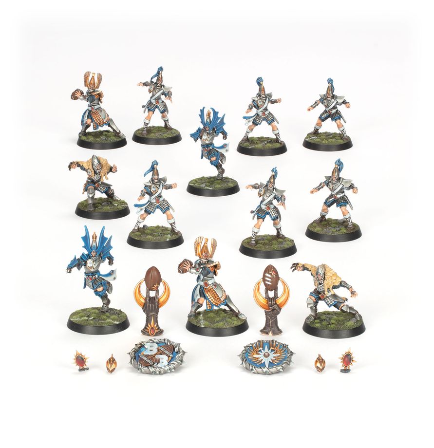Blood Bowl- High Elf Team: The Caledor Dragons