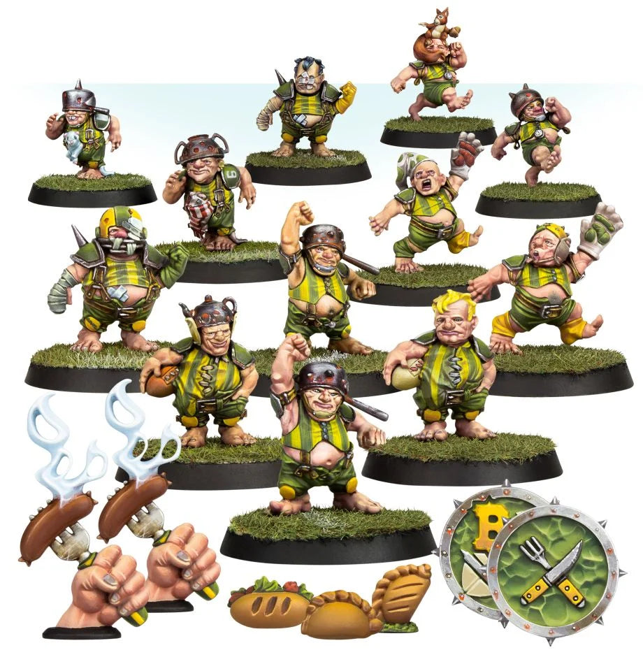 Blood Bowl- Halfling Team: The Greenfield Grasshuggers