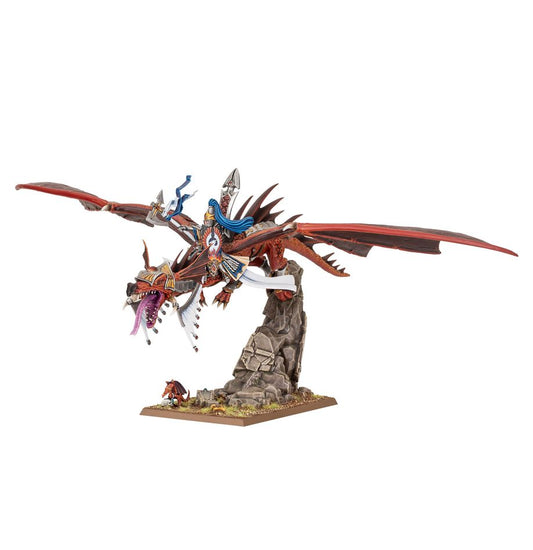 Warhammer: The Old World- High Elf Realms- Lord on Dragon