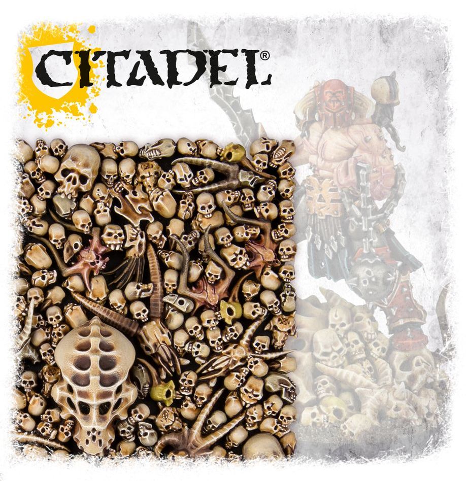 Warhammer- Citadel Skulls
