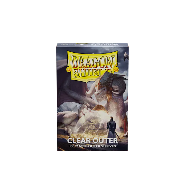 Sleeves: Dragon Shield: Outer Sleeves Matte: Clear(100count)
