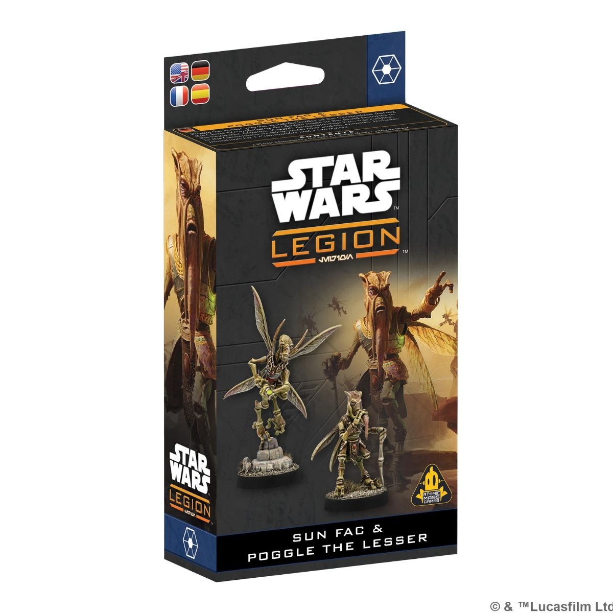 Star Wars Legion: Sun Fac and Poggle the Lesser