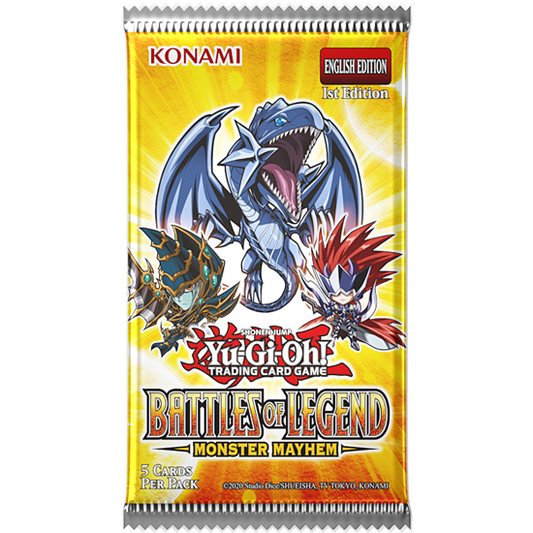 Yu-Gi-Oh! Battles of Legend- Monster Mayhem Booster Pack