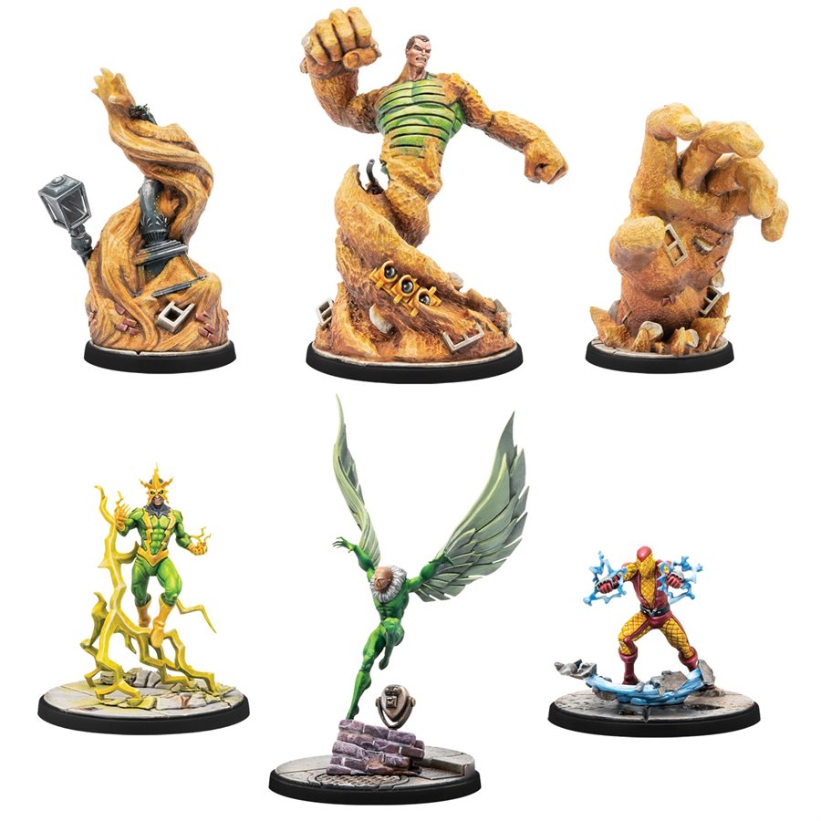 Electro & Sandman & Shocker & Vulture