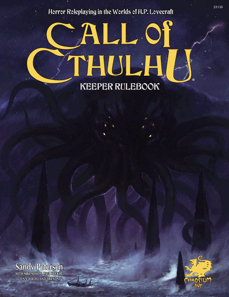 Call of Cthulhu: 7th Ed Call Of Cthulhu Keepers Rulebook