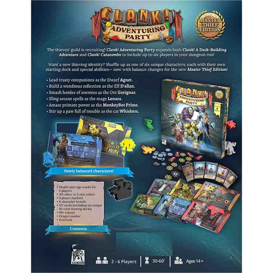 Clank: Master Thief Edition Adventuring Party