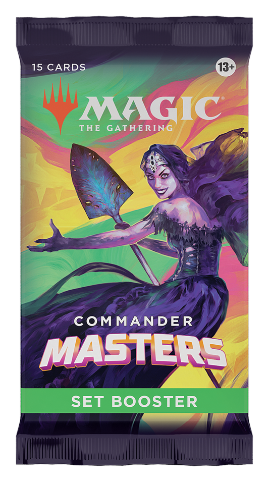 MTG- Commander Masters- Set Booster Pack