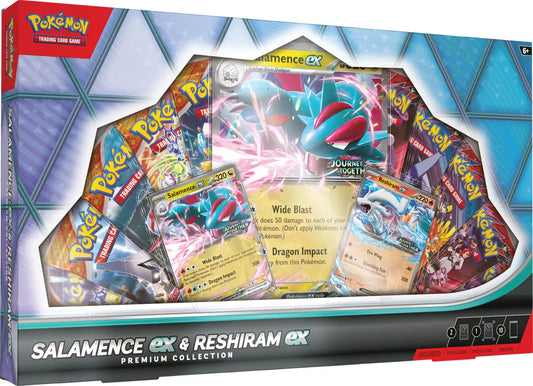 Pokémon- Premium Collection- SalamenceEX & ReshiramEX