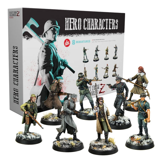 Escape from Stalingrad Z: Reloaded: Hero Miniatures Set