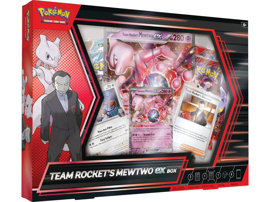 Team Rocket's Mewtwo EX Box
