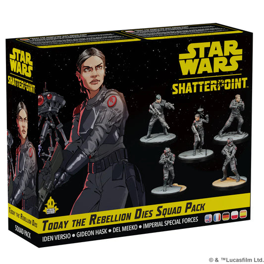 Star Wars: Shatterpoint: Today The Rebellion Dies Squad Pack