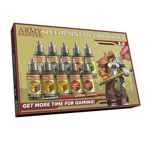 The Army Painter Warpaints Speedpaint Metallic Set 2.0 - 10 Colours