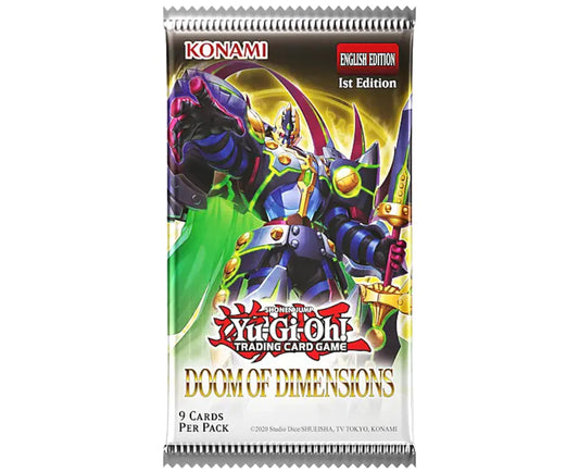 Yu-Gi-Oh! Doom of Dimensions-  Booster Pack