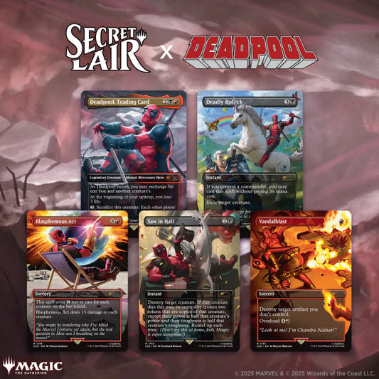 Secret Lair x Marvel- Deadpool