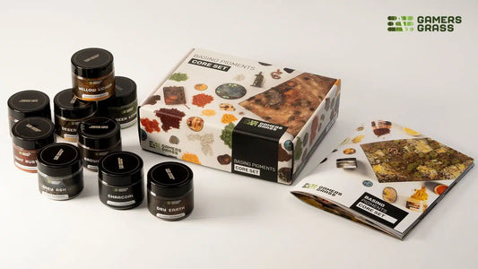 Gamers Grass Basing Pigment Core Set