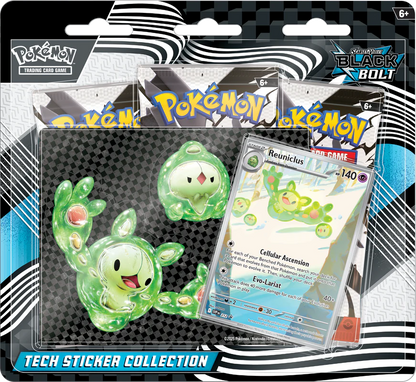 Pokemon: Black Bolt & White Flare- Tech Sticker Collection