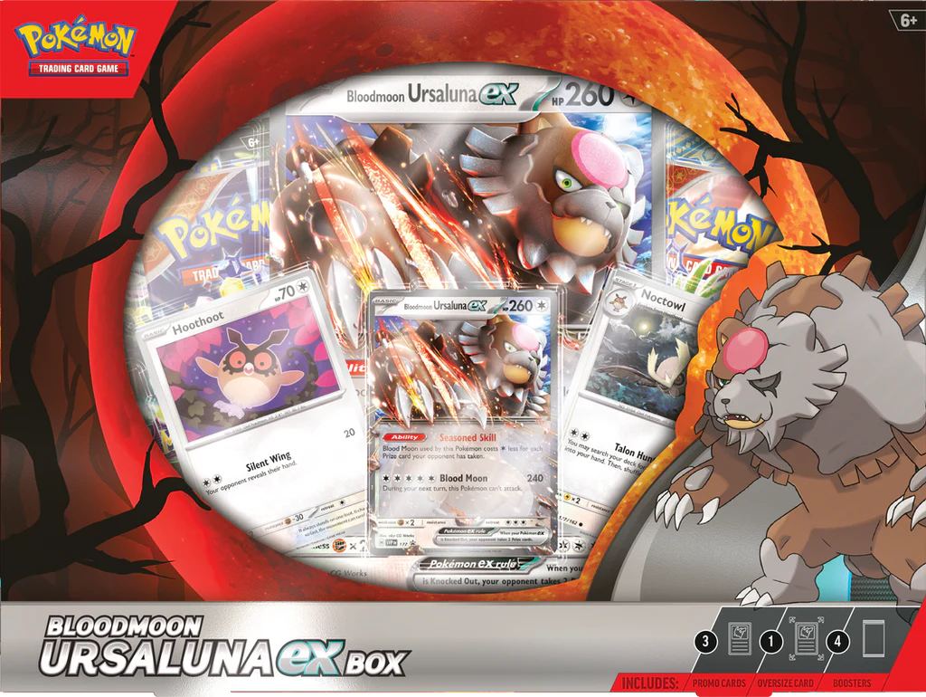 Pokémon - Bloodmoon Ursaluna EX Box