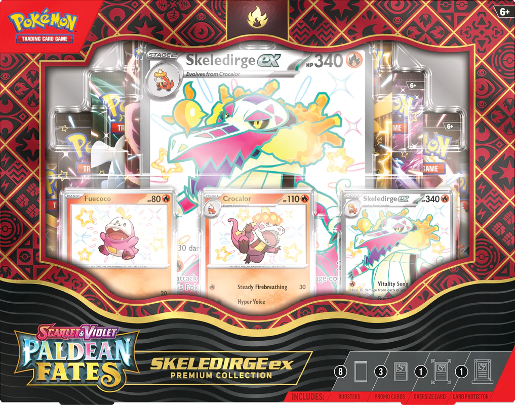 Pokémon - SV4.5- Paldean Fates EX Premium Collection