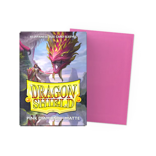 Dragon shield- Matte Pink Diamond- Japanese size