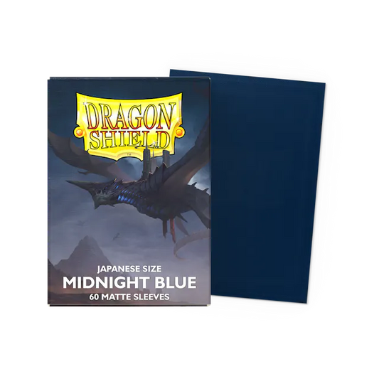 Dragon shield- Matte Midnight Blue- Japanese size