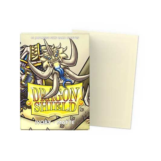 Dragon shield- Matte Ivory - Japanese size