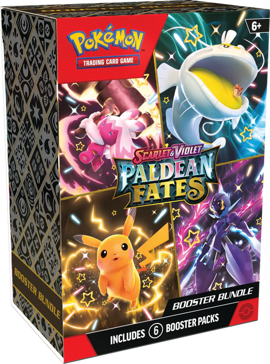 Pokémon - SV4.5- Paldean Fates Booster Bundle